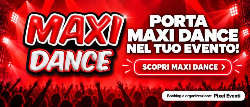 Banner promozionale Maxi Dance